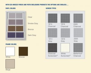 Screen Porch Enclosure Options